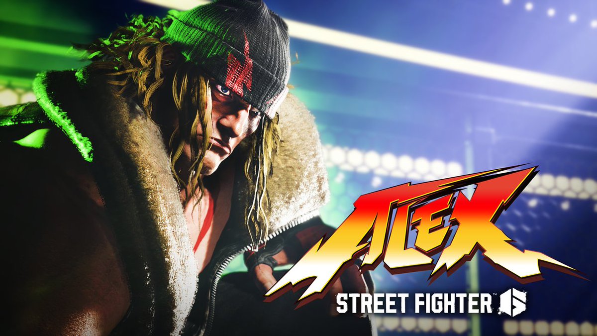 \ #スト6 Year3追加キャラ #アレックス 新情報/ パワフルなプロレス技を駆使し、強力な対戦相手を打ちのめす「アレックス」はいよいよ2026年春の前半に参戦🌸 荒々しさが垣間見える新映像をご覧ください👀