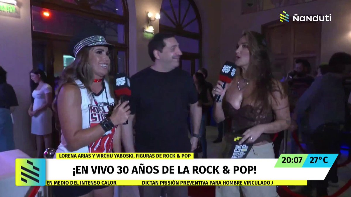 Julián Crocco habló de su recorrido en la Rock & Pop durante el 30° aniversario de la emisora🎈 👉🏻El comunicador Julián Crocco estuvo presente en la alfombra roja, donde compartió parte de su trayectoria y su experiencia en el mundo de la radio, en el marco de la celebración por el 30° aniversario de la emisora. #Ñanduti