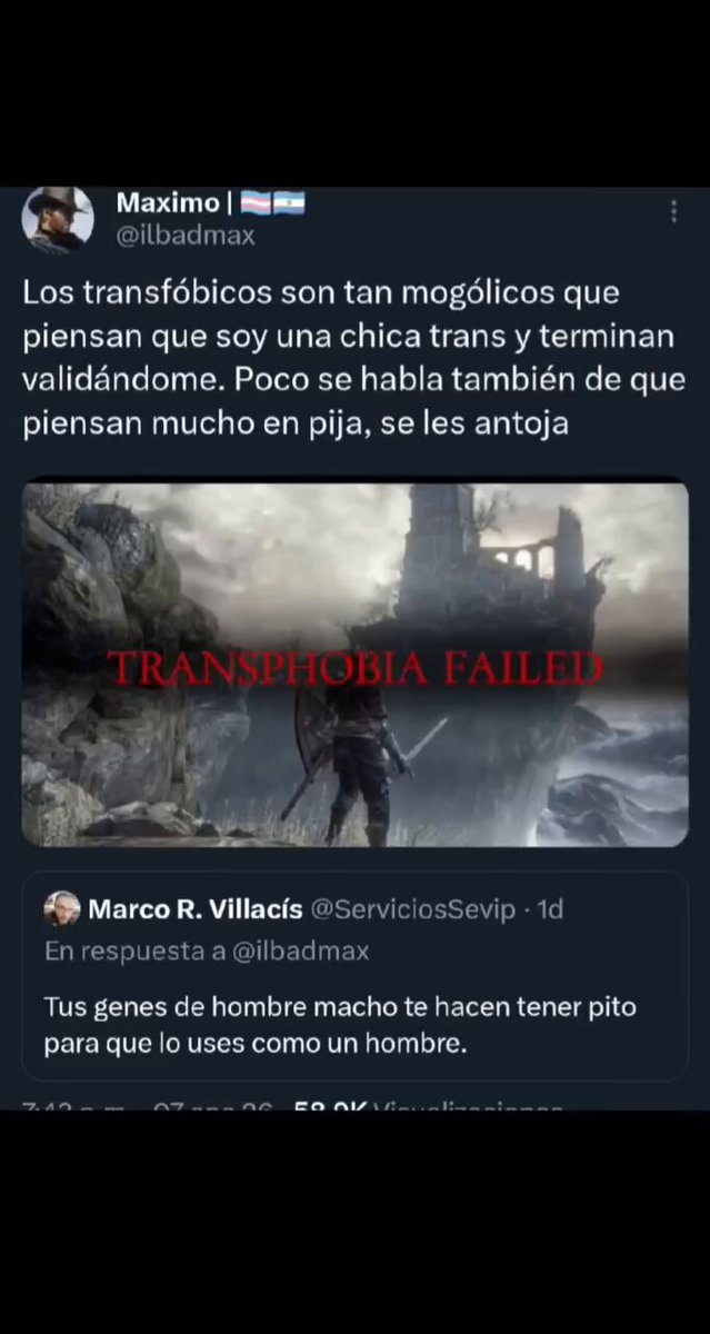 Acá está la parte 2, edición transphobia failed. Like para la parte 3 carajooo