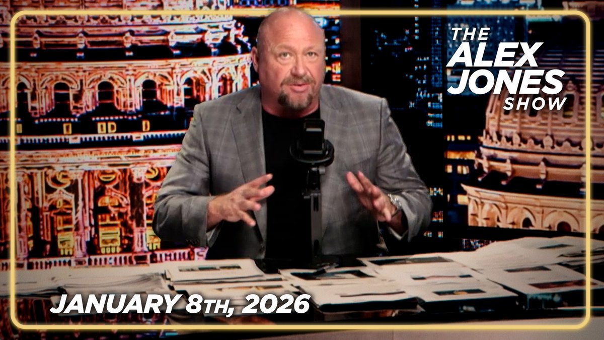 THURSDAY FULL SHOW 1/8/26: Jimmy Kimmel Claims Trump Is Coming To Slaughter Americans As Desperate Democrats Attempt To Launch George Floyd 2.0 After A Women Was Killed In Minnesota When She Tried To Run Over An ICE Agent! PLUS, Alex Jones Just Caught Washington Post & Other Corporate Media RED-HANDED Trying to Frame ICE Agent Jonathan Ross For Murder! Former J6 Political Prisoners Stewart Rhodes & Enrique Tarrio Join Infowars To Raise The Alarm On Deep State Moles Inside The Trump Administration! MUST-WATCH/SHARE!