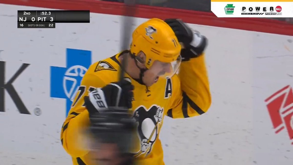 The crowd…the celly. Goosebumps. Malkin blew the roof off PPG.