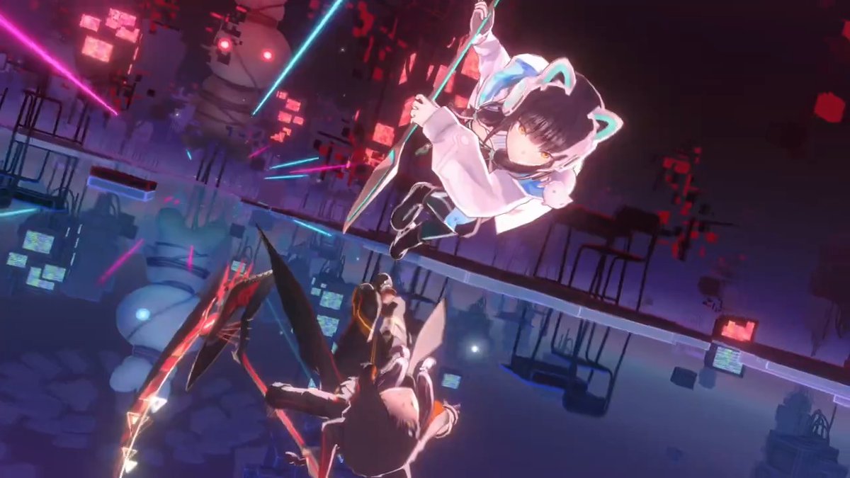期間限定ユニゾンガチャで登場中のSS<レゾナンス>[CODE:Virtual Killer]朝倉可憐を紹介！ 特徴① フォームチェンジ バトル中に「朝倉可憐」と「カレン」を入れ替えられる！ アビリティや使用スキルも変化！ 特徴② 超ダウン 一時的に敵の破壊率が最大値になり、さらに上限が+300%上昇！ #ヘブバン