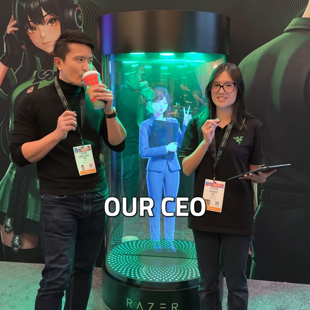 We tested our CEO Min-Liang Tan on his Gen Z &amp; Gen Alpha slang skills. Is he locked in or is he cooked? 🤣 #CES2026Razer
