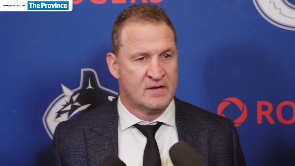 Hear from Head Coach Adam Foote following tonight's game against the Red Wings. #Canucks | The Province