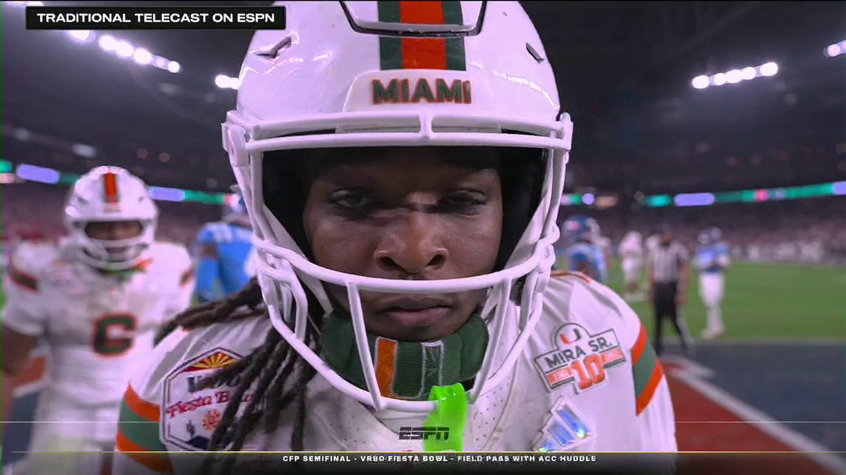 MALACHI TONEY REFUSED TO GO DOWN ON THIS TD 😤 Miami Hurricanes Football