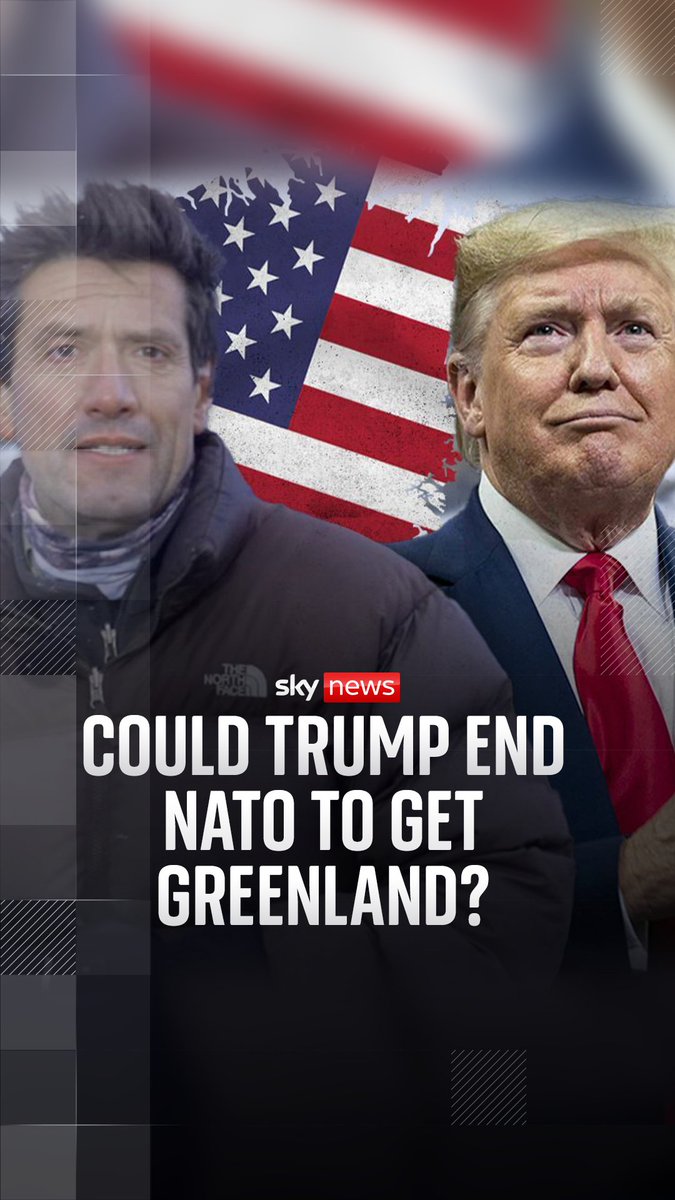 The residents of Nuuk, Greenland explain what would happen if Trump takes their country by force. Is the US president really about to risk ending NATO in this arctic showdown? Dominic Waghorn reports ⬇️