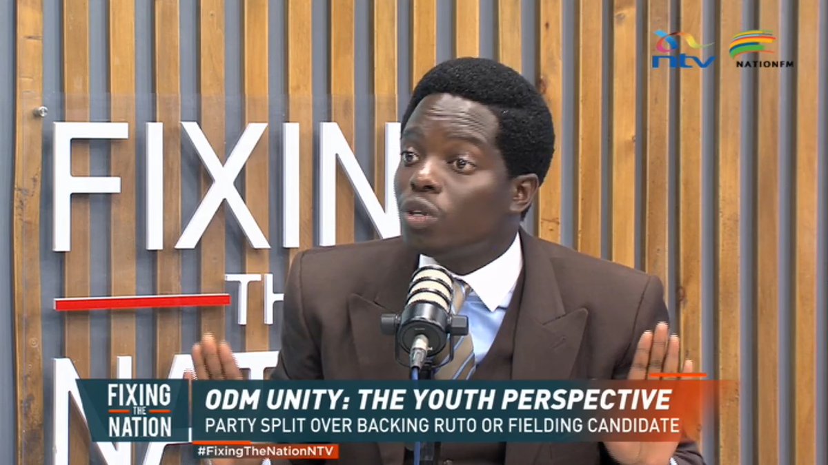 Kasmuel McOure: Sifuna must reform or vacate his position. His words become null and void when they contradict the Party Leader. #FixingTheNationNTV Nation FM Eric Latiff @officialjmbugua Nomadic Panda 🐼
