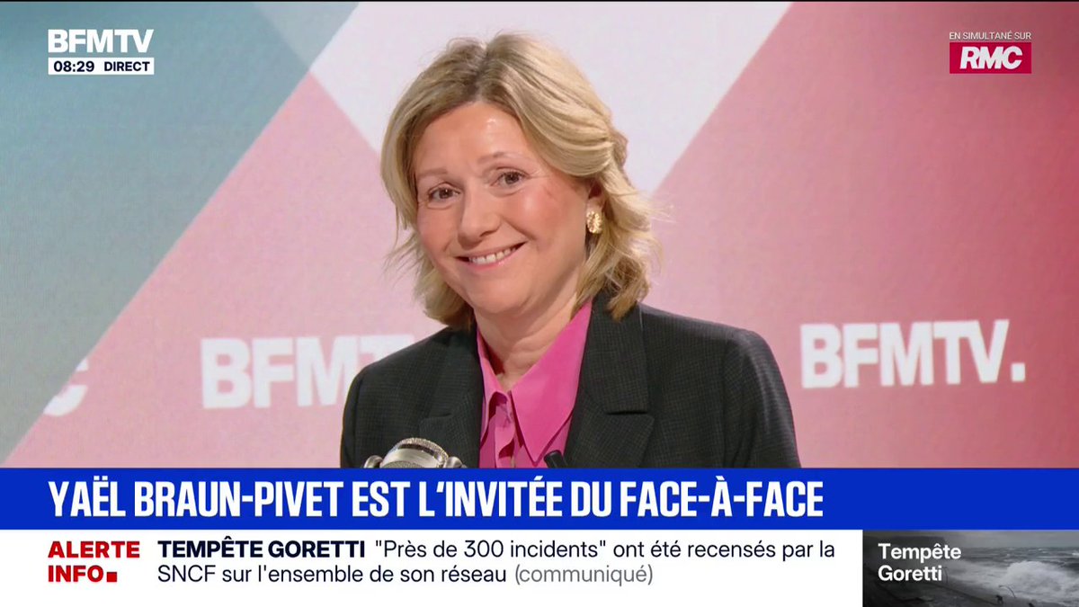 🔴🇫🇷 ALERTE INFO | "Le projectile" reçu par Yaël Braun Pivet , n'était en fait qu'une poignée de neige. Certains médias en ont fait tout un cinéma en parlant même de "crachat" comme sur LCI.