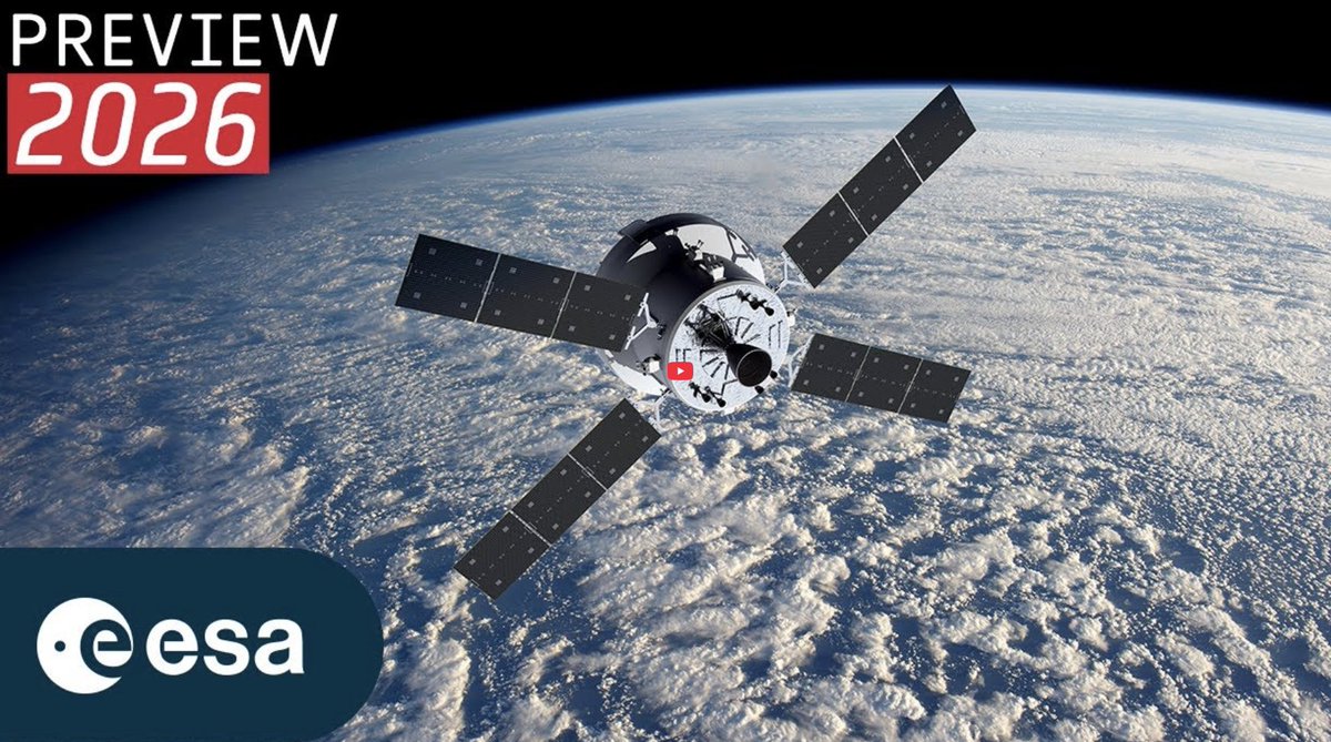 2026 will be one of the most mission-dense and strategically important years in our history. Together with our Member States and partners, we are strengthening Europe’s role in space for science, security, sustainability and exploration. 🌍✨