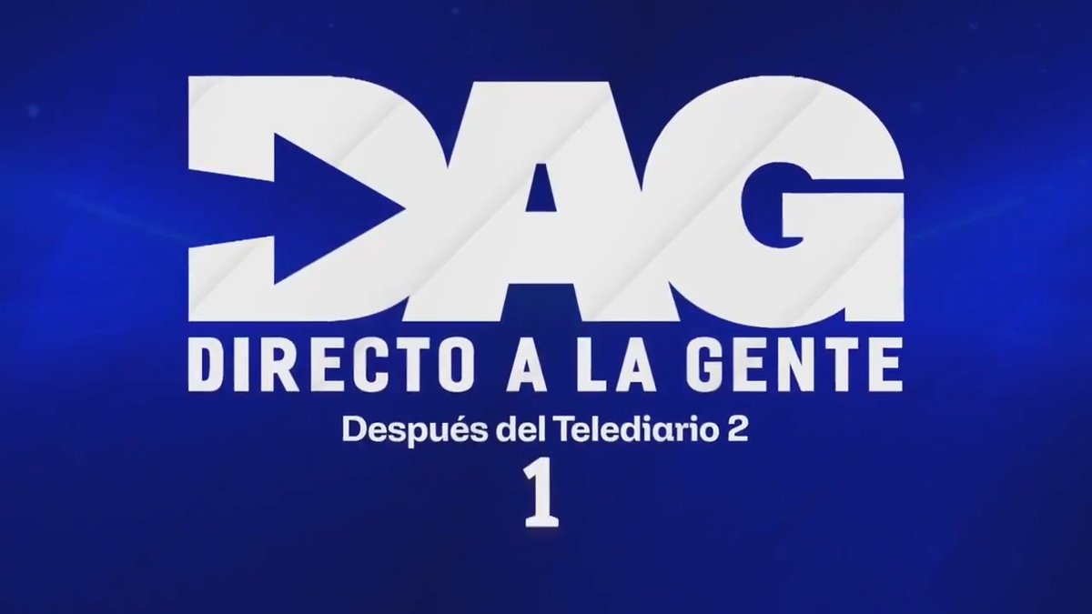 #DirectoALaGente | La 1 vuelve a apostar por la actualidad en este convulso inicio de año. 👉 Este viernes después del TD2, 'Directo a la Gente' con Marta Flich, Gonzalo Miró y Jesús Cintora.
