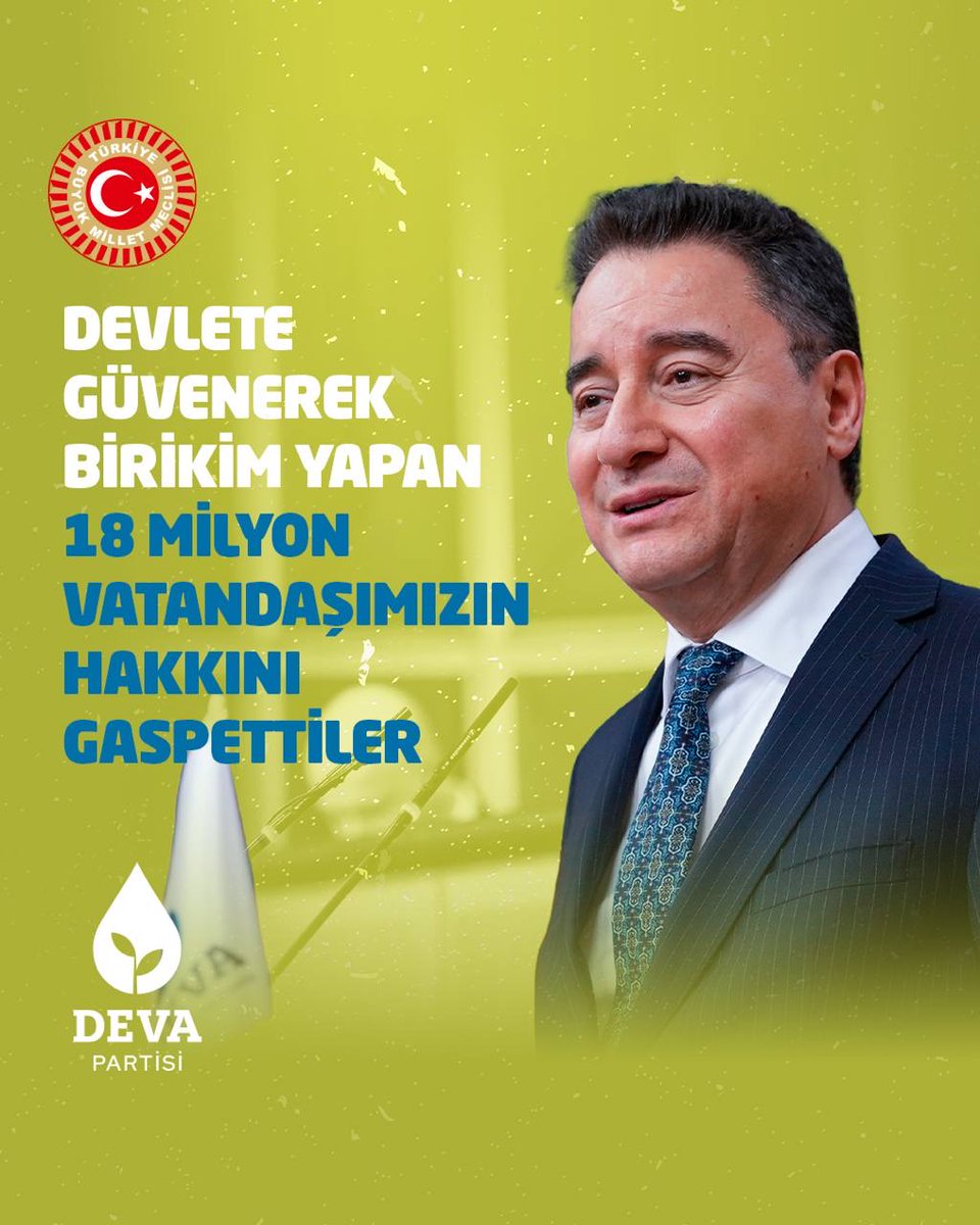 Tek bir imzayla BES'e verilen devlet katkısını %30'dan %20'ye indirdiler. Devlete güvenerek birikim yapan 18 milyon vatandaşımızın hakkını gaspettiler. Bu millet, bundan sonra sizin söylediklerinize, vaatlerinize niye güvensin?