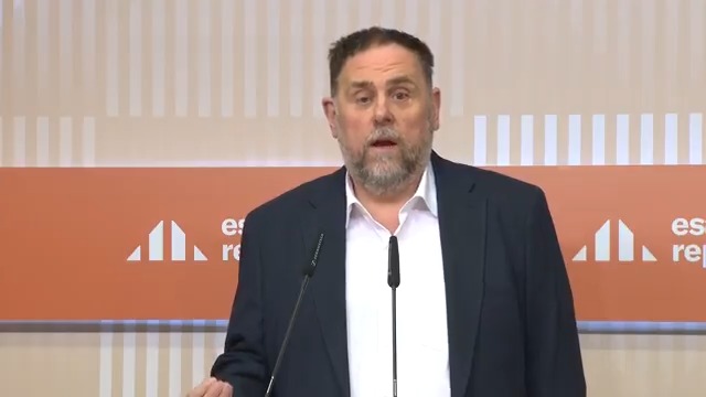 Oriol Junqueras, sobre el nou model de finançament: "És el model el que determina que Catalunya compleix l'ordinalitat. No és una decisió arbitrària, la societat catalana ha crescut molt en població i té més necessitats que fa 15 anys"