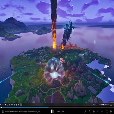 DEVELOPER FOOTAGE OF THE END EVENT