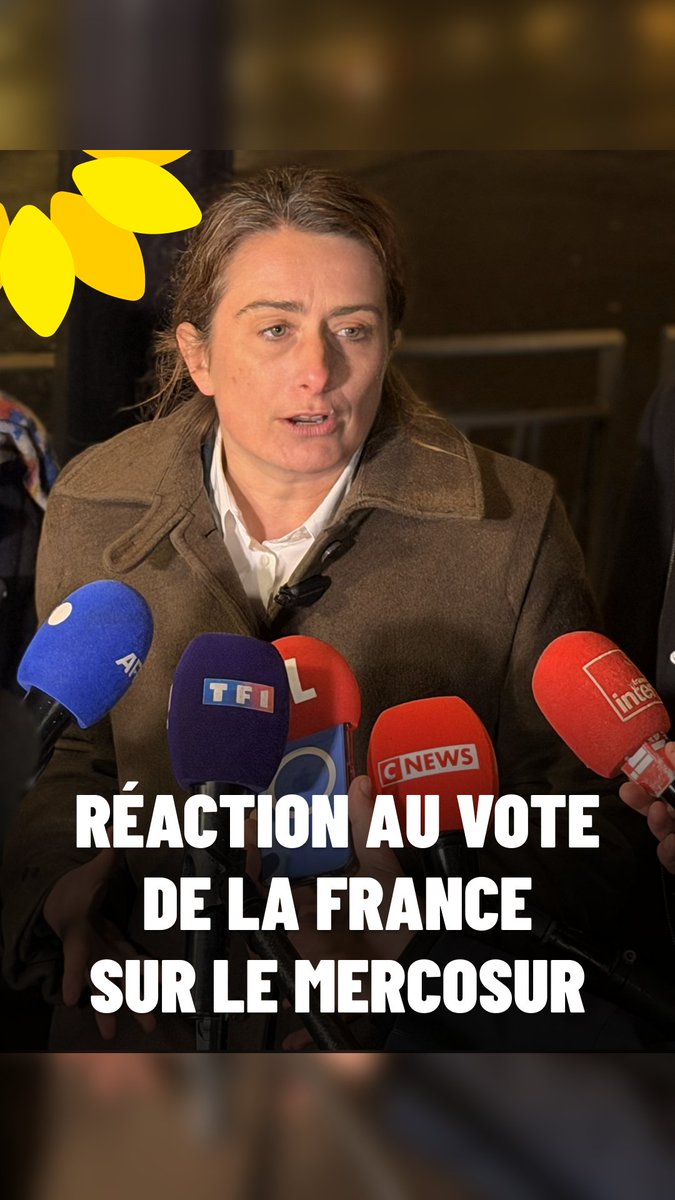 Emmanuel Macron ne vote pas contre le Mercosur parce qu'il pense que c'est un mauvais accord, mais sous la pression intérieure en France. Je note qu'il est donc capable de tenir compte de l'opposition générale à un projet. Dommage que ça n'ait pas été le cas sur les retraites.