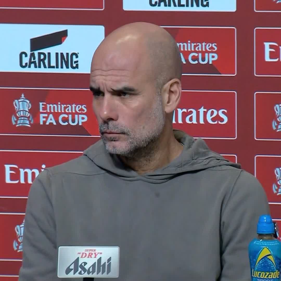 🗣️"Extraordinary at Bournemouth, he can play both sides - many clubs want him and he decides to join us" Pep Guardiola says new signing Antoine Semenyo is available to make his debut in Saturday's FA Cup game against Exeter 🔵