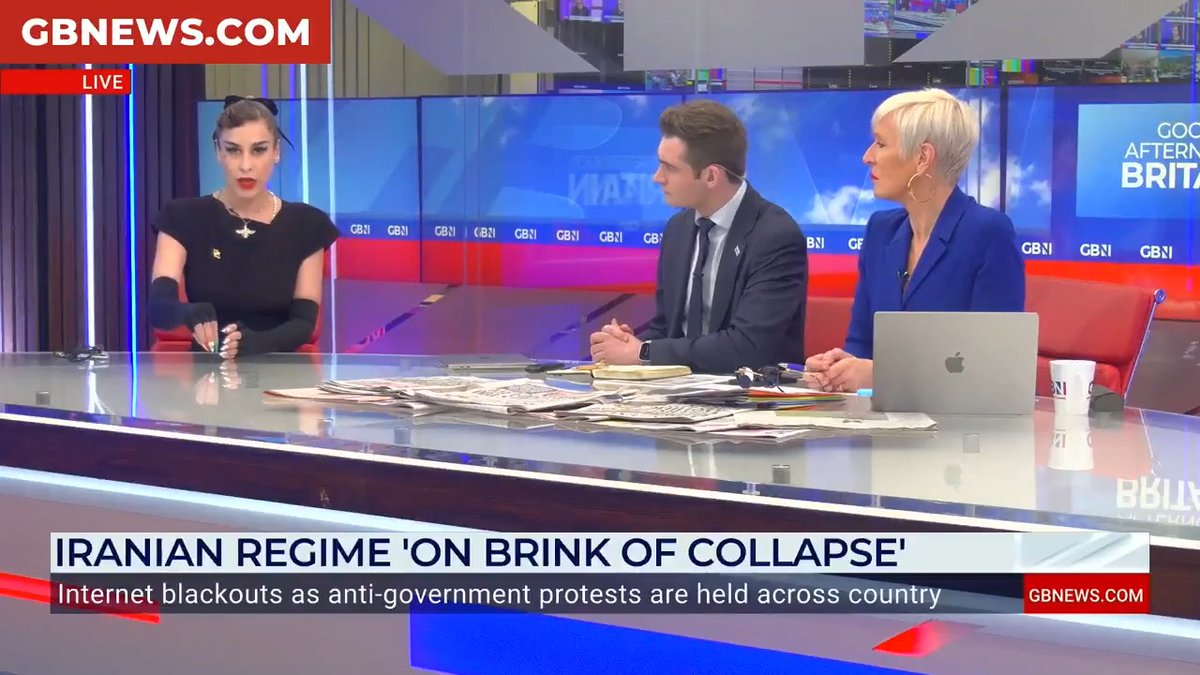 'The Iranian people brought in the new year with absolute acts of courage and unity.' Iranian human rights activist Lily Moo on anti-government protests in Iran, which threaten the Iranian regime.