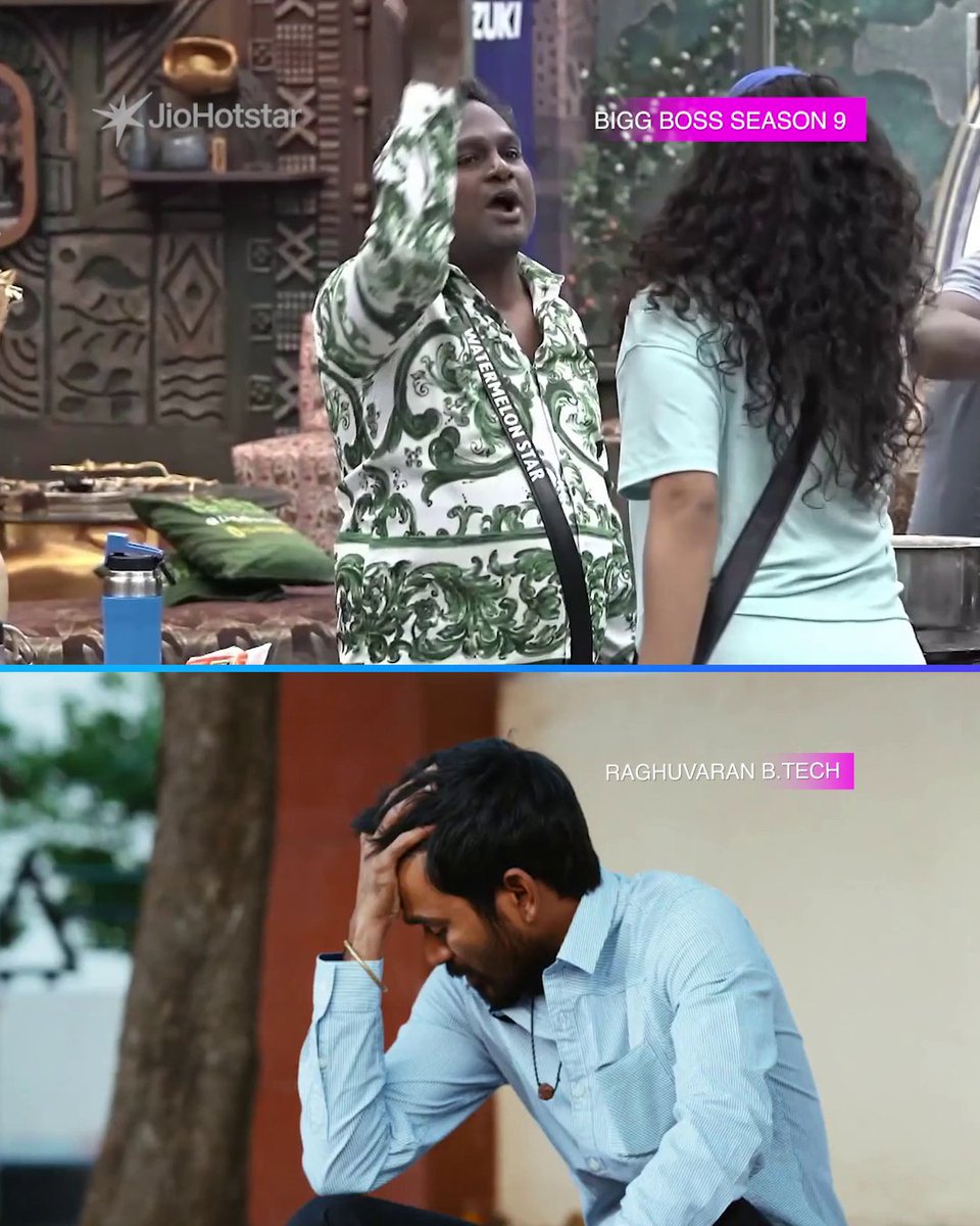 This moment Diwagar 🤡🔥😡 #GanaVinoth𓃵 left hand la deal..👏🏽 #BiggBoss9Tamil #BiggBossTamil9
