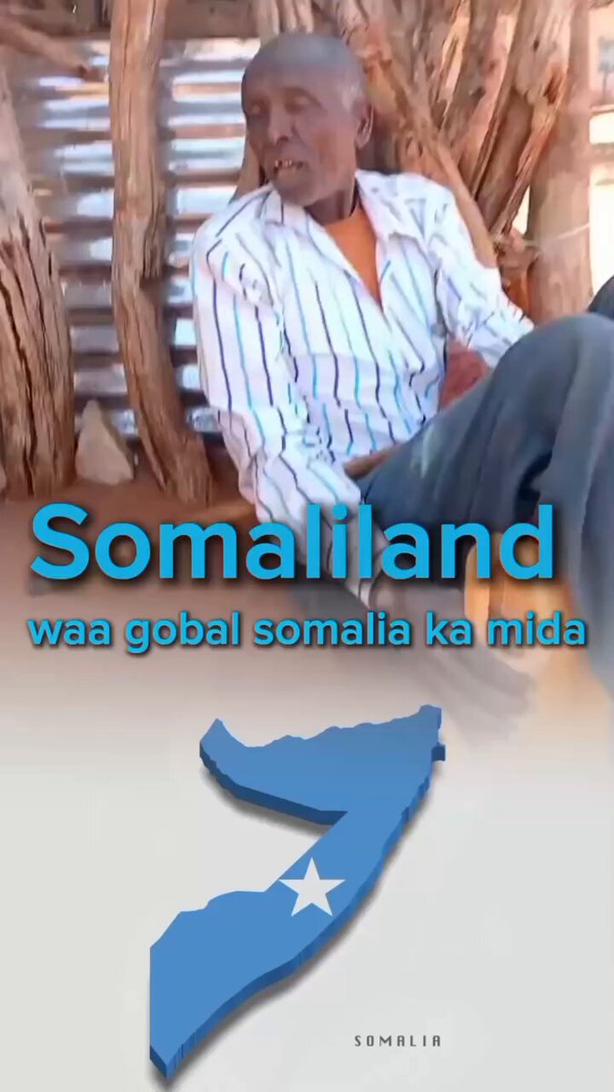 What a courageous and patriotic gentleman who, in the midst of the separatist region, stated, "Somaliland" is a territory that belongs to Somalia🇸🇴. Despite warnings from those around him to exercise caution to avoid imprisonment, he boldly reiterated his stance without fear!
