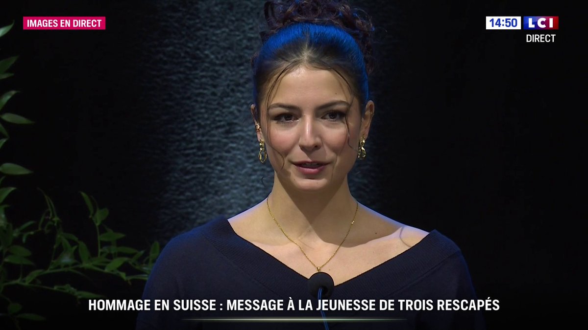 🔴 Incendie de Crans-Montana : "Malgré les doutes, la peur, notre génération continue d'avancer (...) Oui il reste tellement de choses à faire, à réparer, à rêver", souligne une jeune femme rescapée. "N'oubliez jamais pourquoi vous vous battez, pour qui vous vous battez".