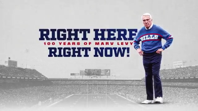 Coach. Mentor. Legend. 100 years of Marv Levy. 📺:
