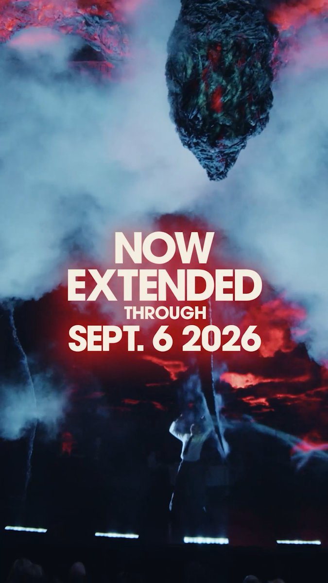 CODE RED NERDS 🚨 Stranger Things: The First Shadow is now extended through September 6 2026. Tickets go on sale at 10 am ET via the link in our bio.