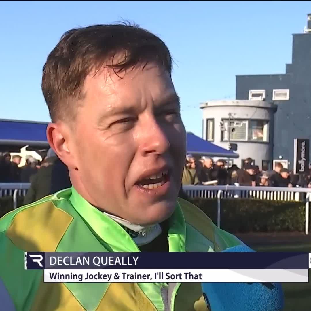 🗣️ "I can't believe it!" Congratulations Declan Queally on a first Grade One with I'll Sort That Naas Racecourse 👏