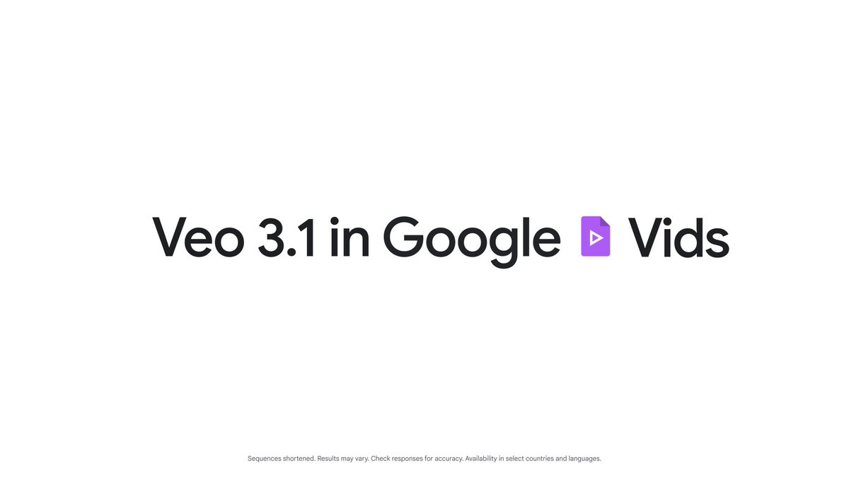 Our AI avatars in Google Vids just got a major upgrade! 🚀 Now powered by Veo 3.1, avatars are more realistic with smoother lip-syncing and natural expressions. Create professional training videos in minutes—no camera required. Try it now →