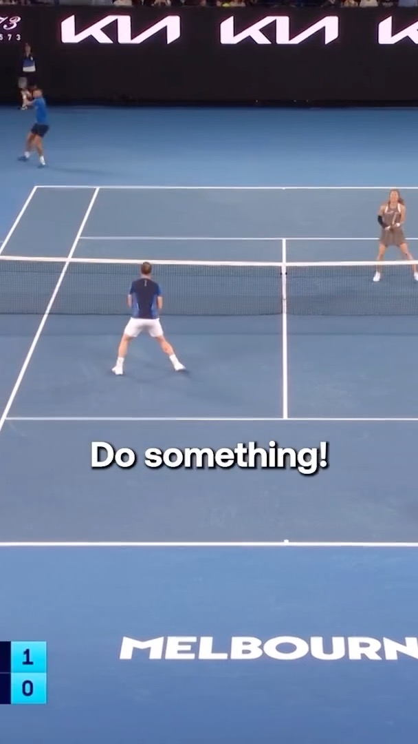 “Come on Andy do something” 🤣 Victoria Azarenka found out how to get the best from Andy Murray… just ask him! 😆