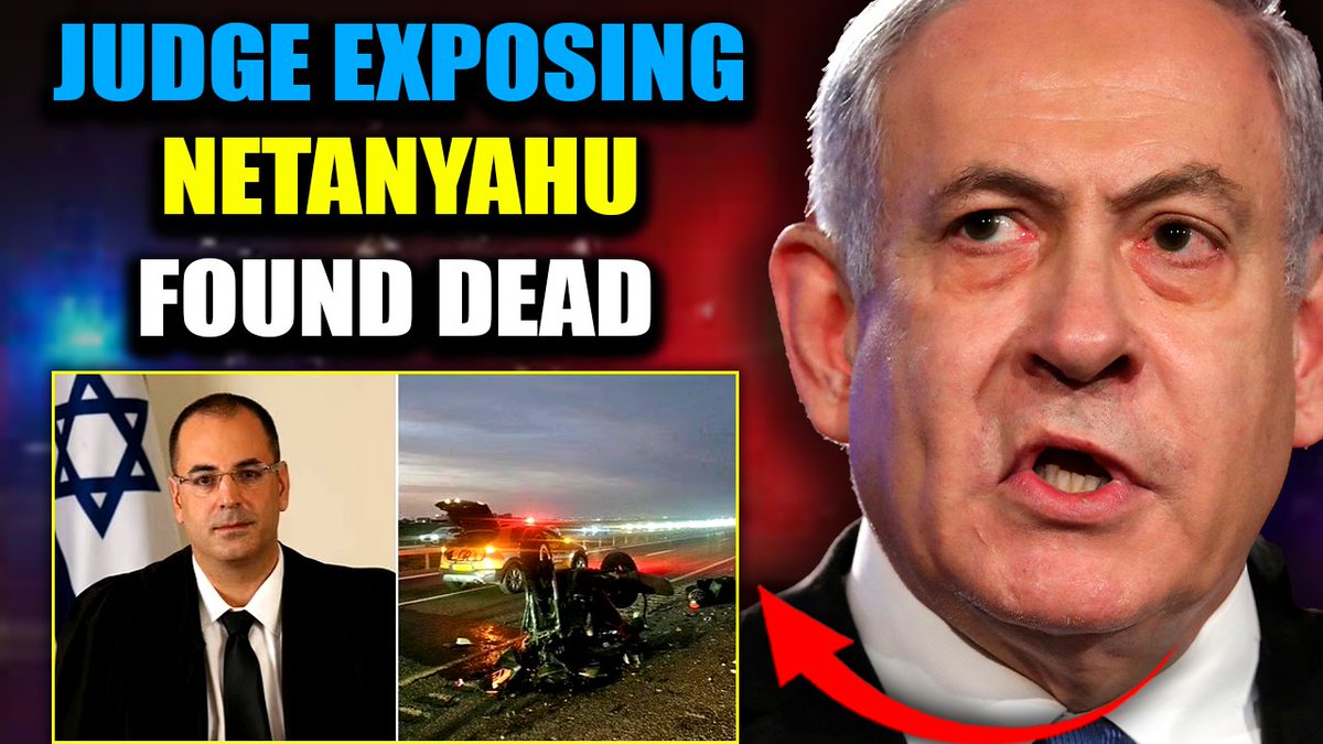 Israeli Judge Investigating Netanyahu's Adrenochrome Links Found Dead An Israeli judge investigating Benjamin Netanyahu on a raft of disturbing crimes including corruption and his role in a global organ harvesting and adrenochrome ring has been found dead in suspicious circumstances.