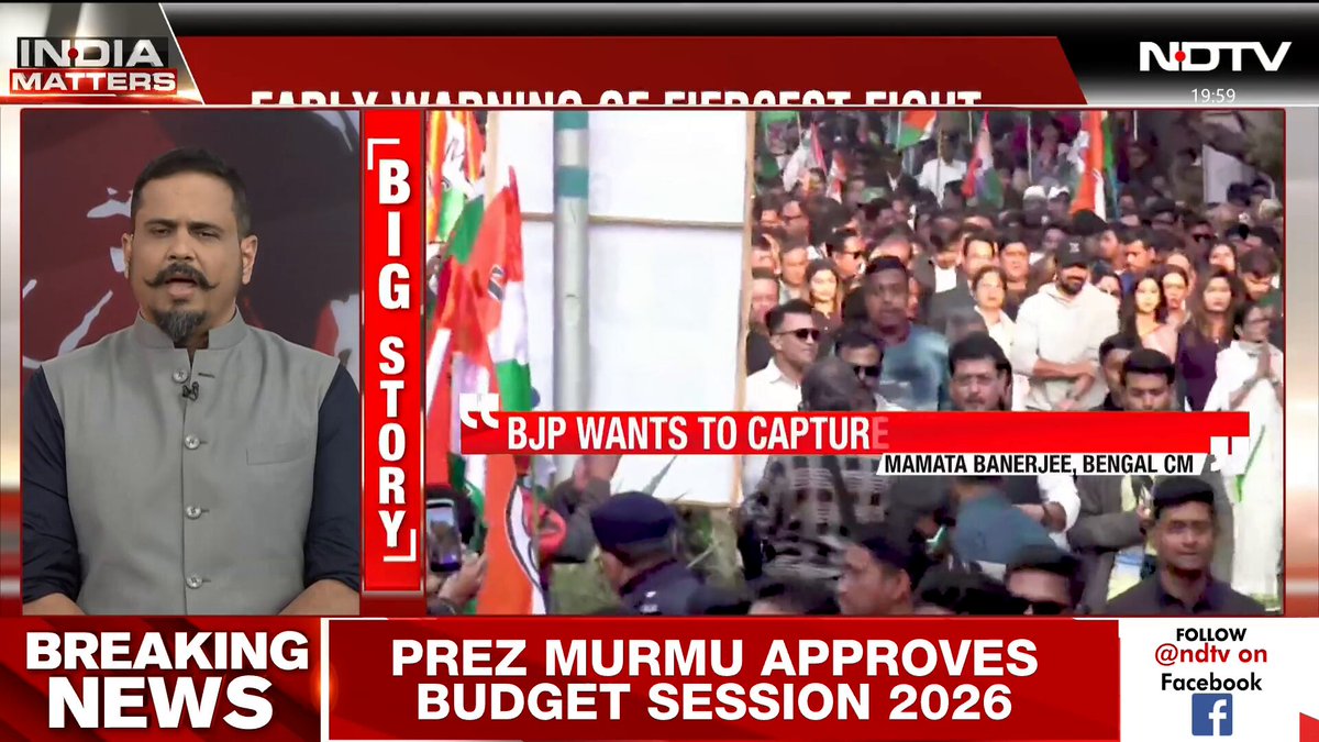 #NDTVExclusive | TMC protest rocks Delhi as Mamata Banerjee’s MPs clash with cops — BJP calls it political drama. Shiv Aroor discusses the flashpoint with BJP MP Ravi Shankar Prasad (Ravi Shankar Prasad) #IndiaMatters