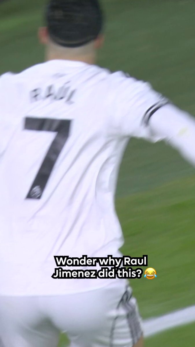 Raul Jimenez doesn't forget 😅