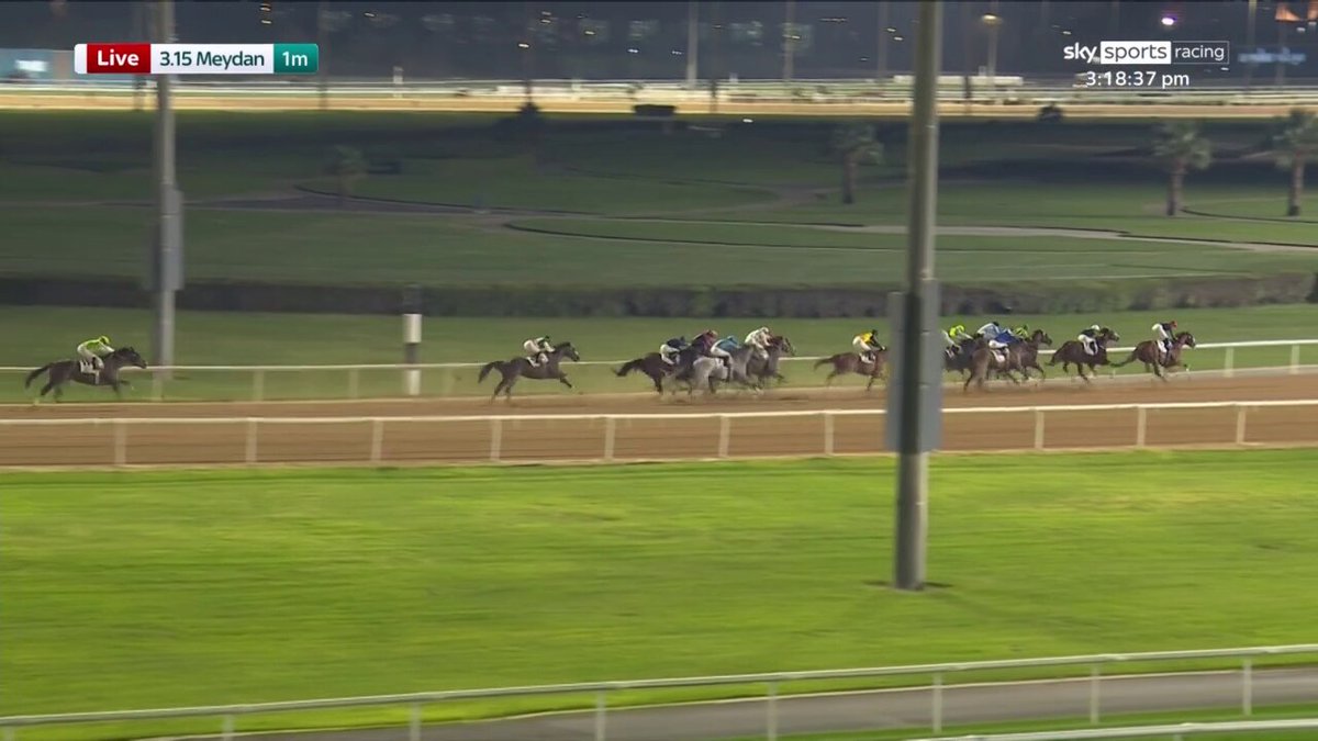 A fine ride from Billy Loughnane! Force And Valour endured plenty of kickback but finished with plenty of verve to strike in impressive fashion for George Scott at Meydan...