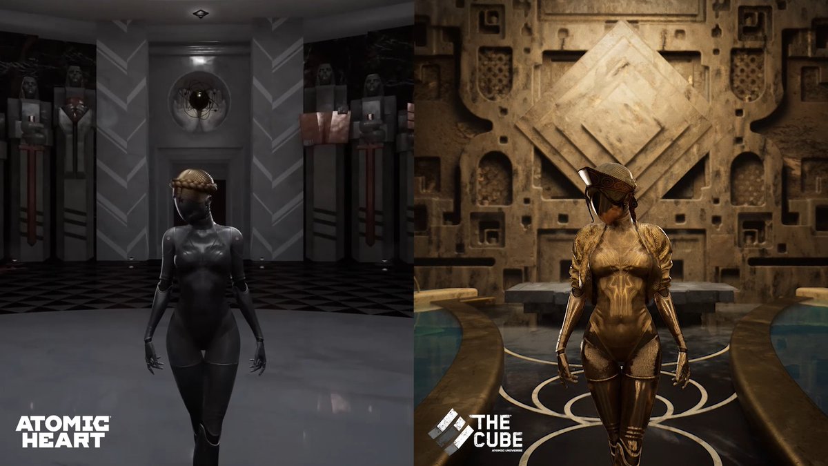New style, same old habits 💖 #AtomicHeart #TheCUBEgame