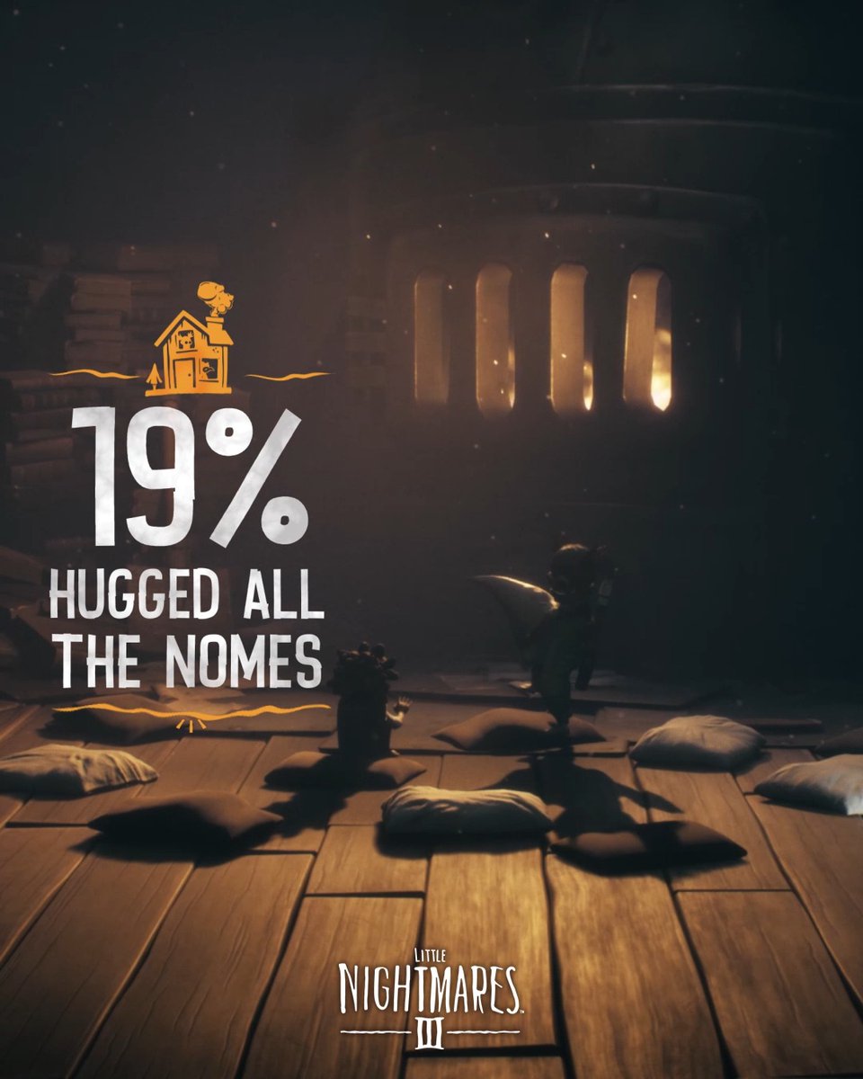 A slight increase… yet the space for comfort is still unfinished. #LittleNightmares III