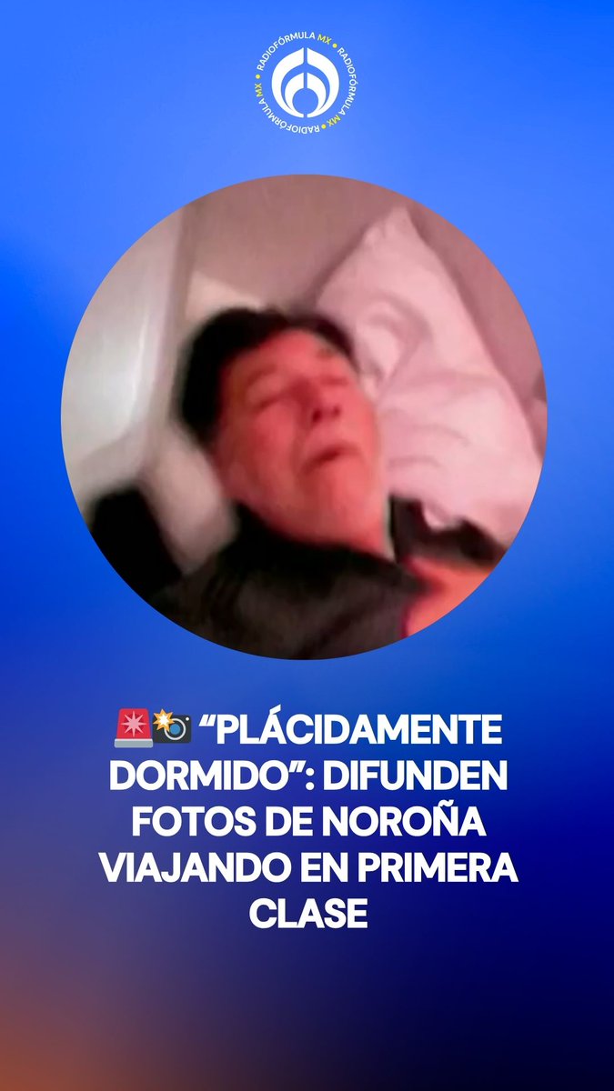 🚨 “Plácidamente dormido”: Las imágenes del senador Gerardo Fernández Noroña viajando en primera clase generaron polémica por el contraste con su discurso político y el llamado de Claudia Sheinbaum a la austeridad y humildad en la vida pública. ✈️ #FórmulaNoticias con Azucena Uresti (Azucena Uresti)