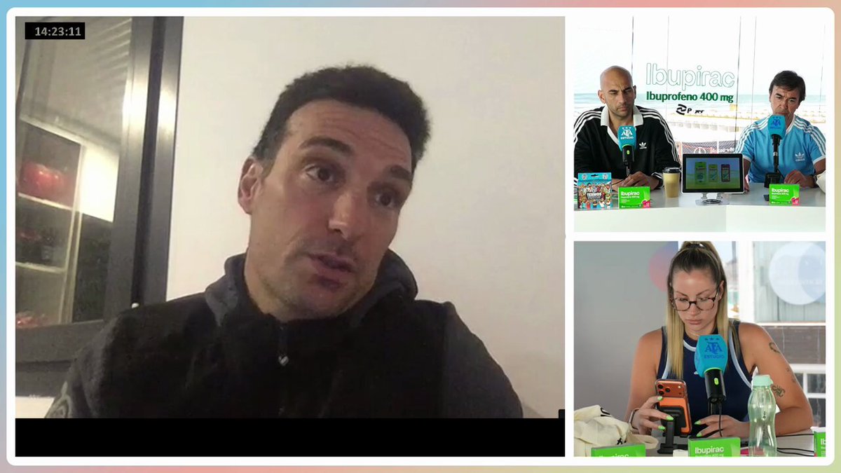 Lionel Scaloni y la situación actual de Thiago Almada y los chicos que cambian de club