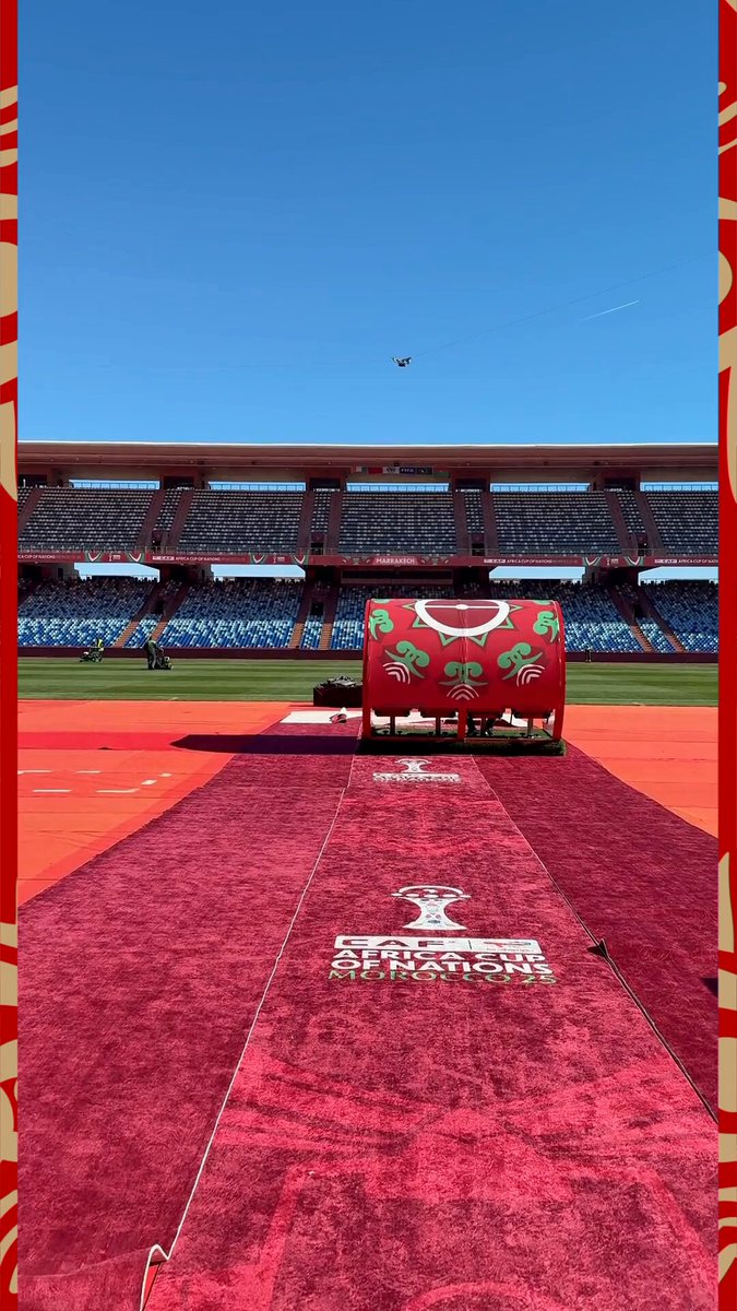 La Gazette du Fennec vous plonge en immersion dans le stade de Marrakech où l'Algérie 🇩🇿 va défier le Nigéria 🇳🇬 ce samedi.