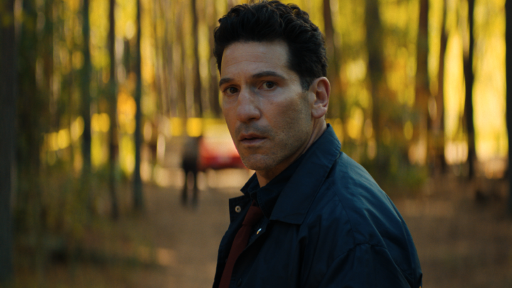 "Is it true you knew her?" HIS & HERS starring Tessa Thompson & Jon Bernthal is now playing.