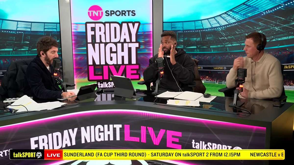 “I’ve got a friend who has a box at Spurs, and he doesn’t even go” 😬 Steve Sidwell and Darren Bent react to Spurs’ situation and the pressure mounting on Thomas Frank 👀 📺 Watch Friday Night Live, the new talkSPORT x TNT Sports show weekly at 6pm