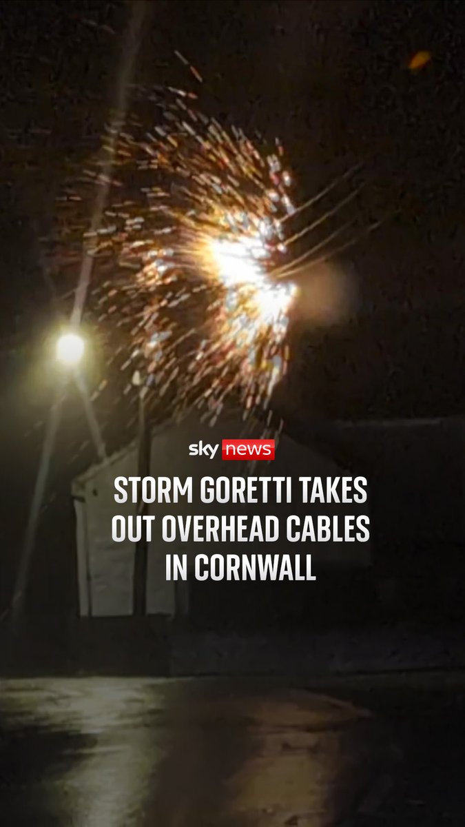 Storm Goretti takes out overhead cables in Cornwall ⬇️ Latest: