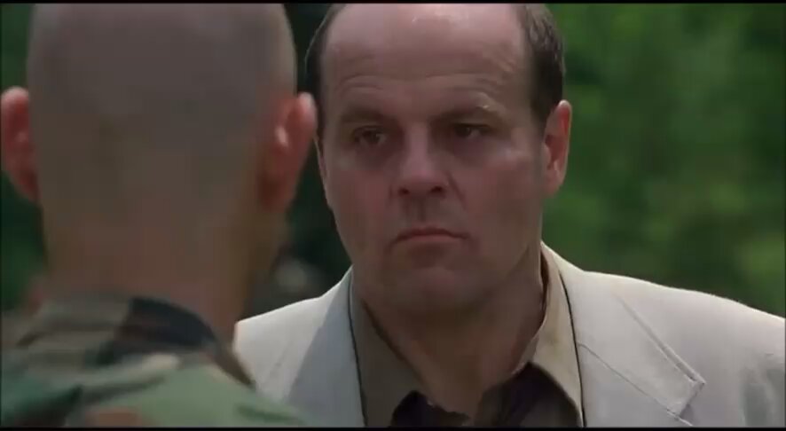 The Movie Professor 🎬🎥📺 Now I understand why Michael Ironside was so mad at me while filming Major Payne whenever I asked him to stop using the phone he would just slap me in the face.