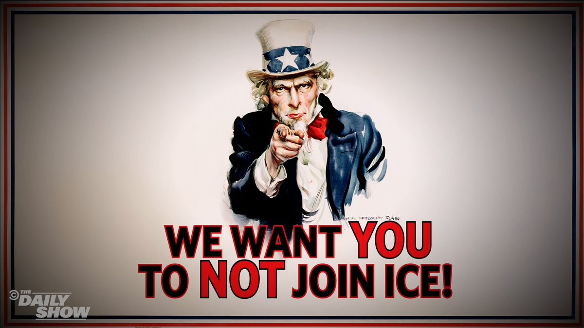 A PSA to anyone considering joining ICE: Don't