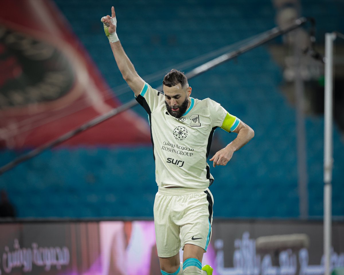 ثلاثية من القائد ©️ بنزيما كان كريمًا مع الاتحاد 🇫🇷☝️ #دوري_روشن_السعودي | #للجماهير