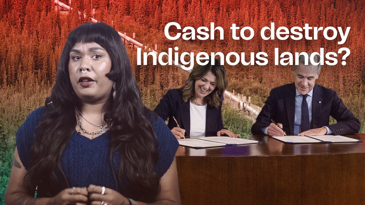 Mark Carney and the premiers are offering ownership stakes to Indigenous communities to make mining and oil projects more attractive. Janelle Lapointe explains that it’s just modern-day beads and trinkets to buy off resistance to destructive resource projects.