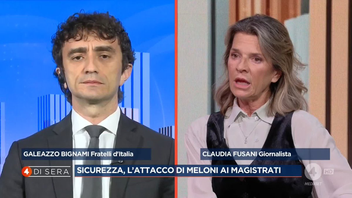 "Sostenere che i magistrati annullino il lavoro delle forze dell’ordine è grave ed è molto pericoloso" Claudia Fusani a #4disera