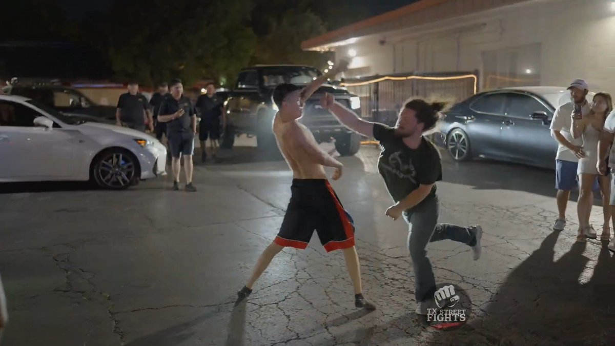 Wild Fight breaks out 7th Street Fort Worth TX #fight #fights