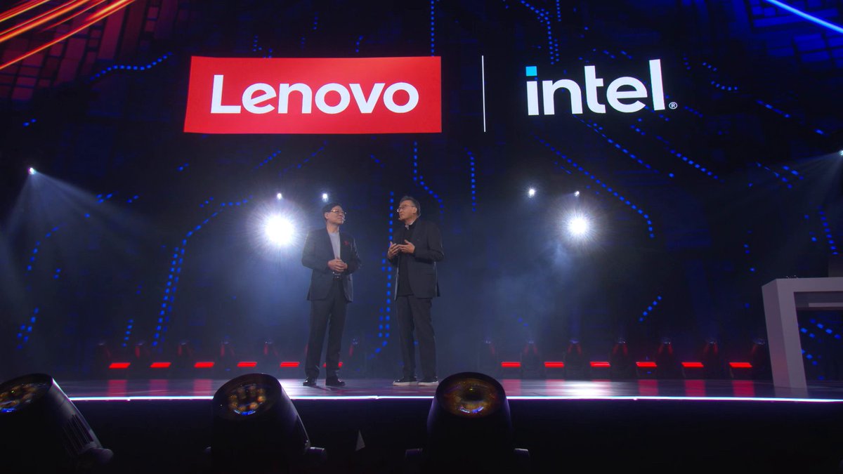 Learn more about Lenovo's Aura Edition PCs from @Intel's Lip-Bu Tan as he takes the stage with Yuanqing Yang at Lenovo Tech World to talk about innovations we can expect to see in future models.