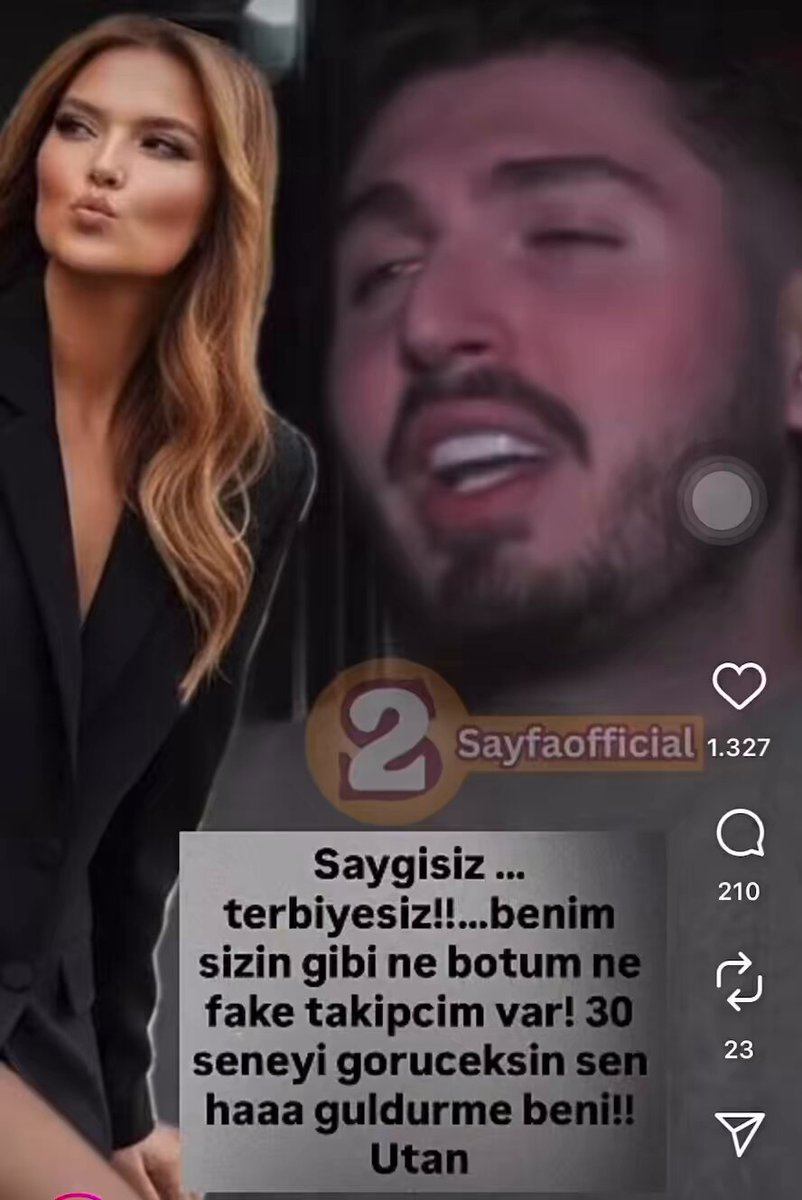 Birkaç seneye silinip gidecekler triplere bak.. 30 küsür yıldır gündeme olan birine kariyer dersi veriyor