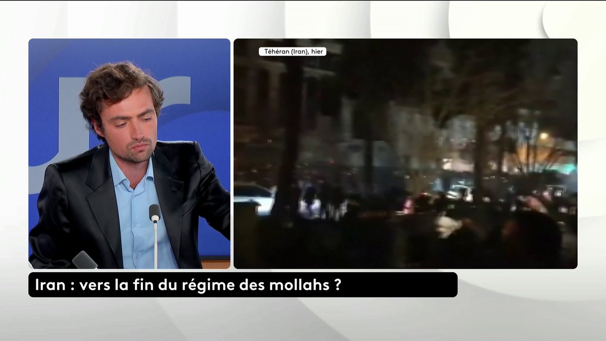 🔴 Iran : "Le peuple iranien nous offre une immense leçon d’héroïsme. Ce n’est pas une émeute sociale, c’est une lutte métaphysique pour la liberté, contre l’obscurantisme", salue Nathan Devers. #LePourEtLeContre #canal16