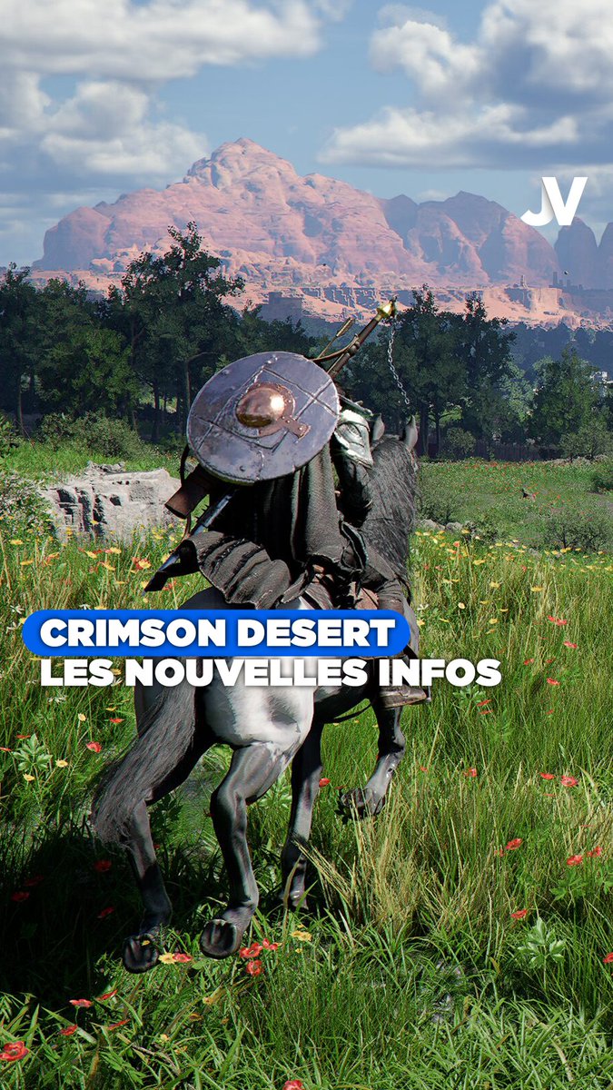 Crimson Desert sera plus grand que Red Dead Redemption 2 et deux fois plus vaste que Skyrim. Le jeu ne proposera pas de romance, mais s'annonce complètement fou. 👇